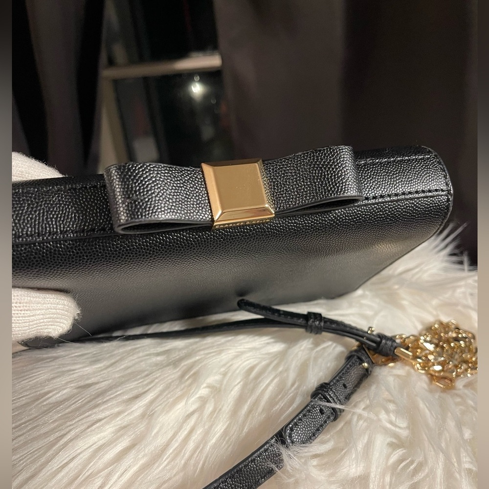 Charles and Keith Sling/Shoulder/Clutch Purse in Black - Picture 8 of 16